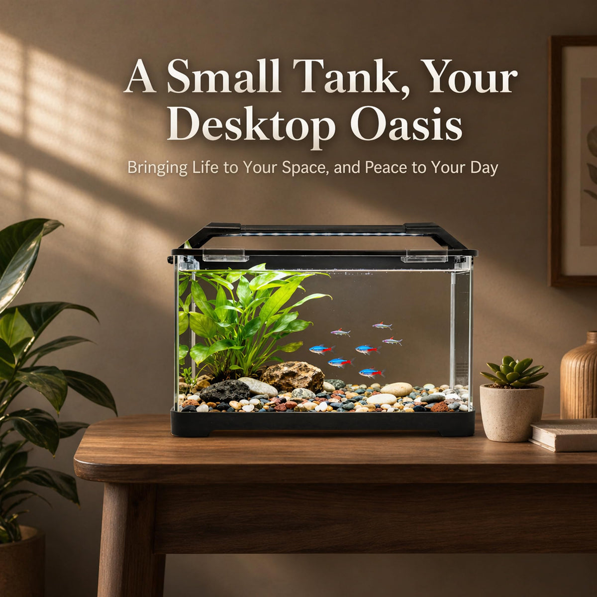 3.5 Gallon Betta Fish Tank N208