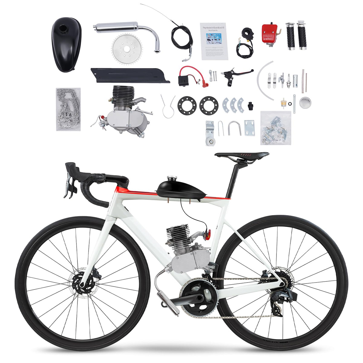 2-Stroke 100cc Bike Motor Kit O63976