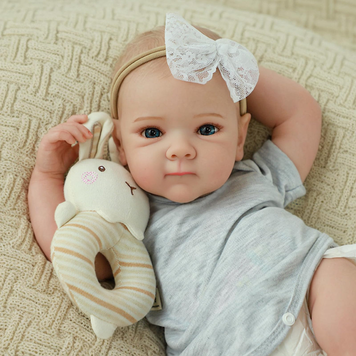 20 Inch Lifelike Full Vinyl Body Girl Baby Dolls Y797