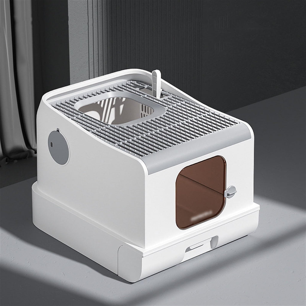 Fully Enclosed Extra Large Cat Litter Box Y13268