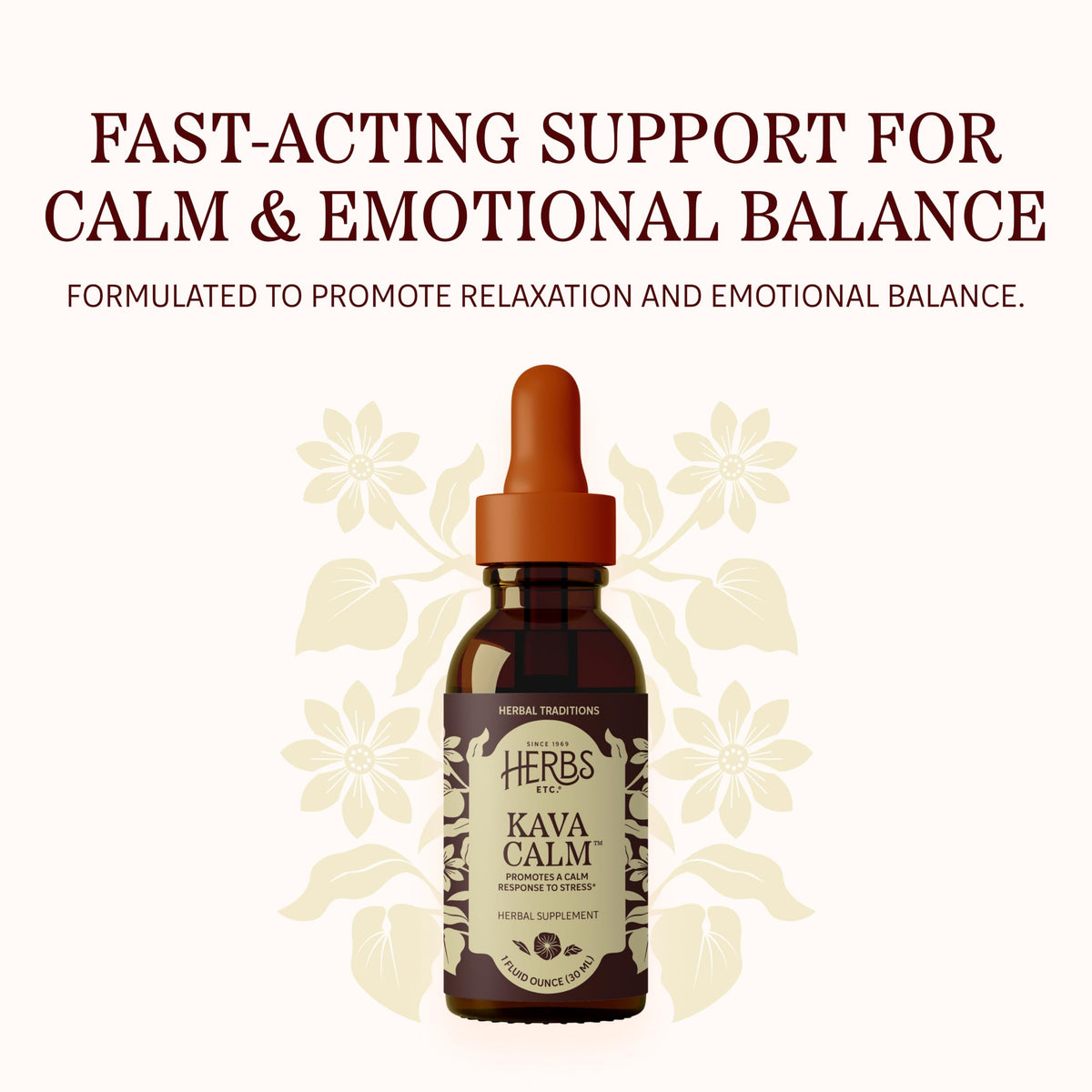 Kava Calm Liquid Extract 1 fl oz K822