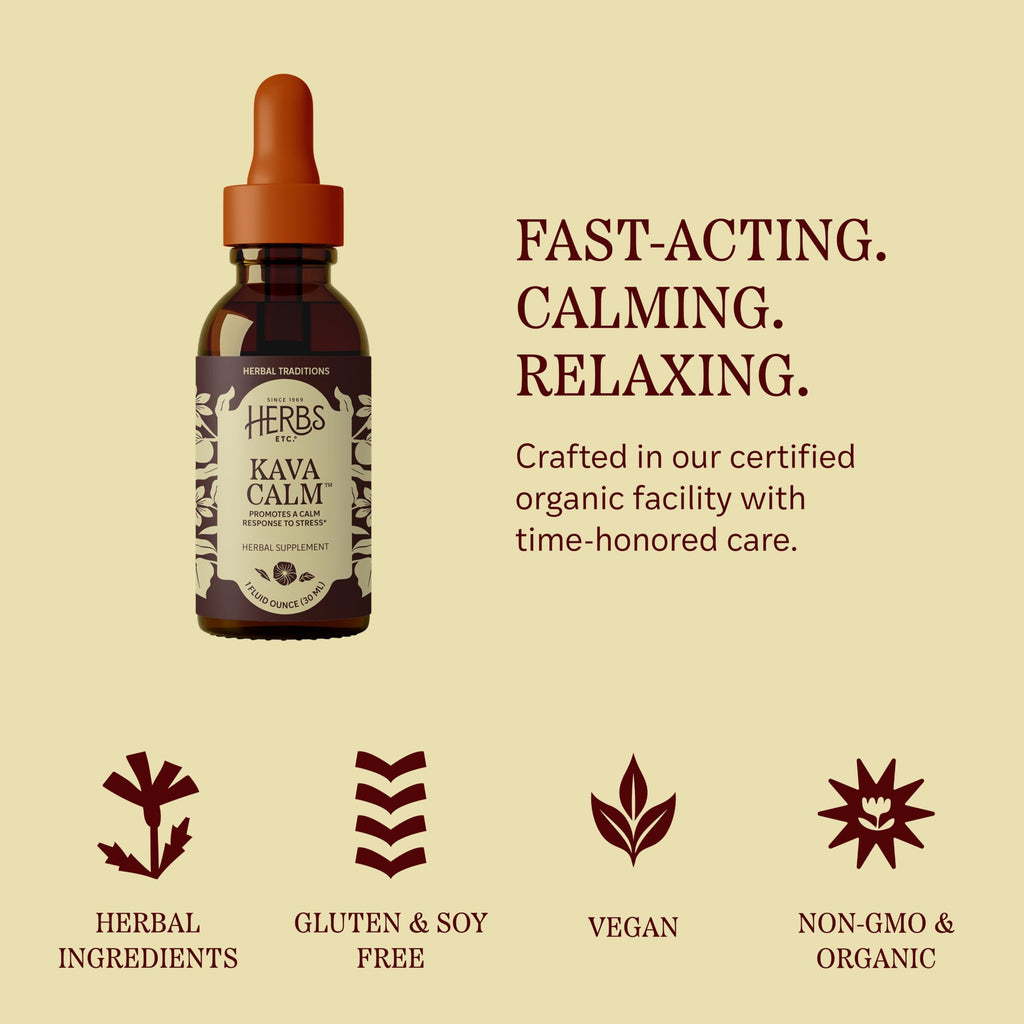 Kava Calm Liquid Extract 1 fl oz K822