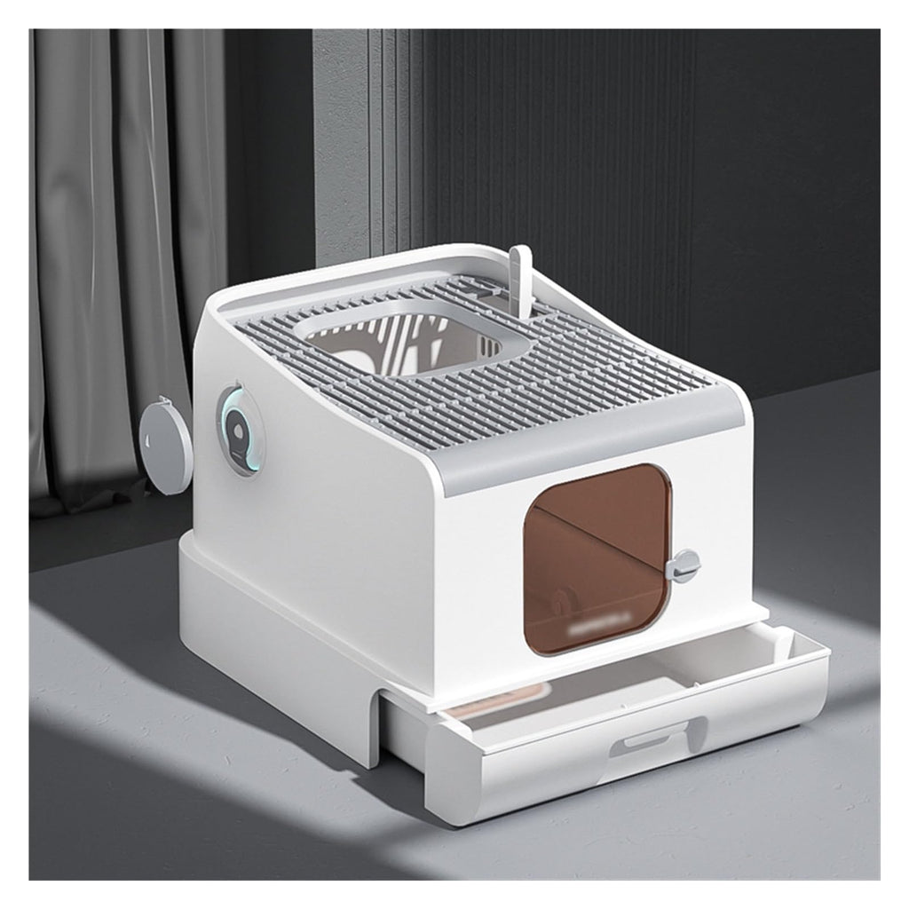 Fully Enclosed Extra Large Cat Litter Box Y13268