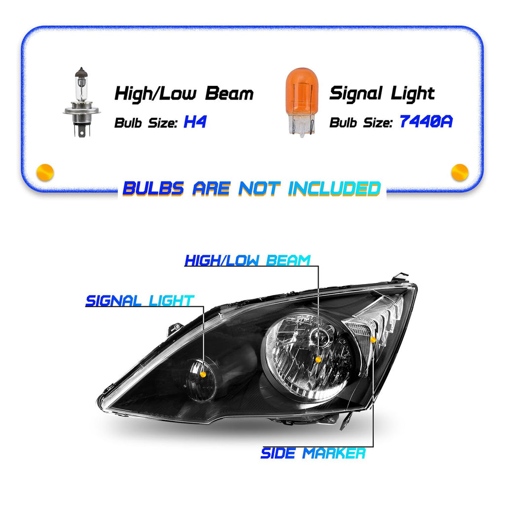 Halogen Headlight Assembly K7299