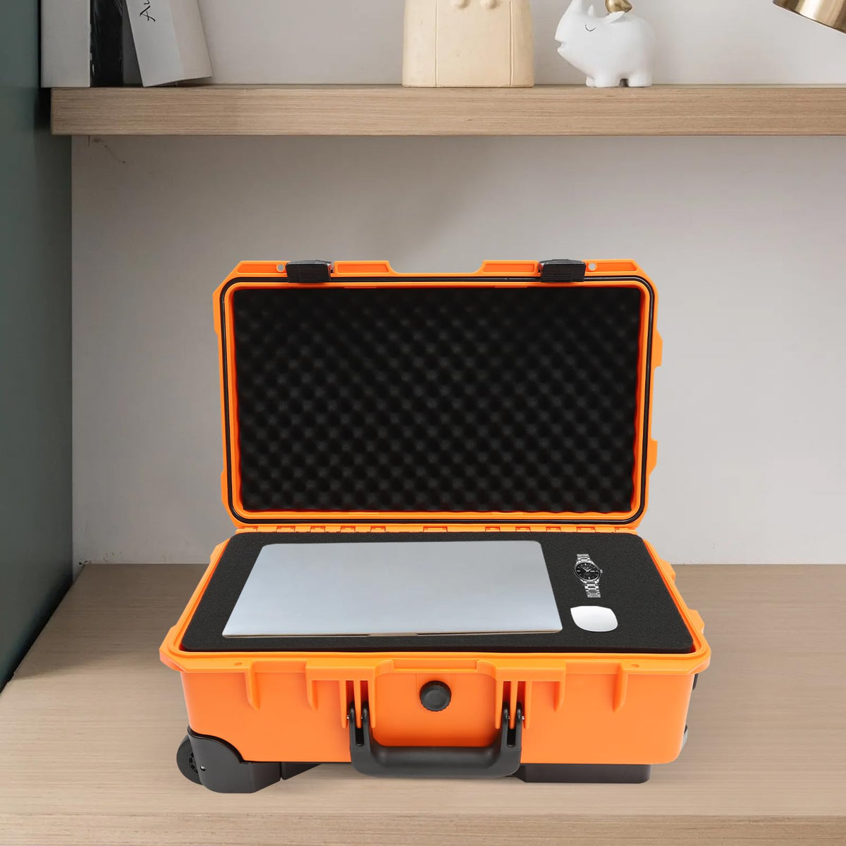 22" Weatherproof Hard Camera Case with Foam C9721