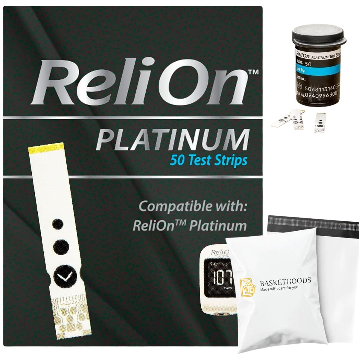 Platinum Test Strips 50 Count Q142647