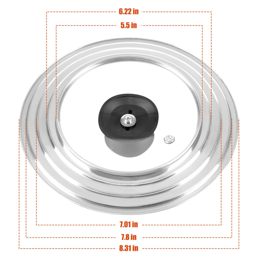 Tempered Glass Cookware Lids Y11555