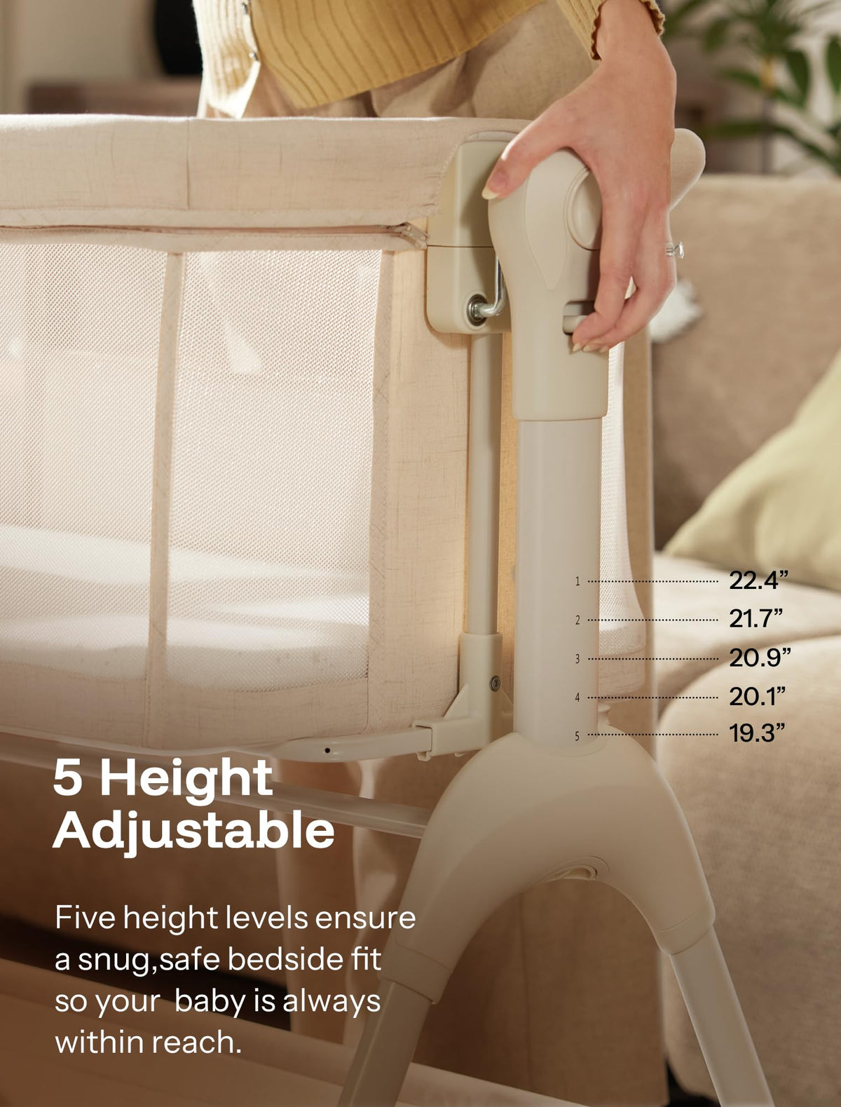Baby Bassinet Bedside Sleeper J4118