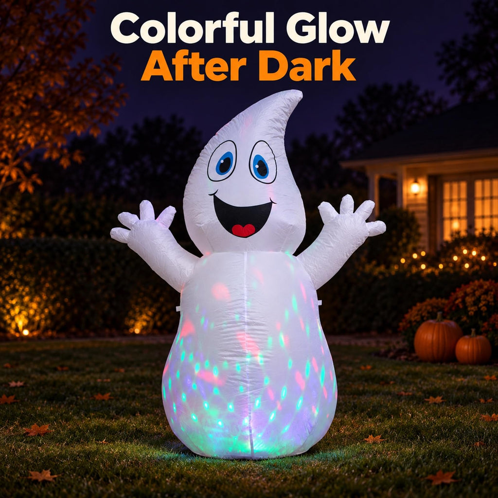 5.5 FT Inflatable Ghost with Light W131
