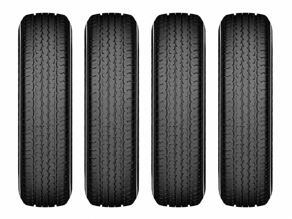 4 ST205/75R15 10PR Steel Belted Radial Trailer Tire M4482