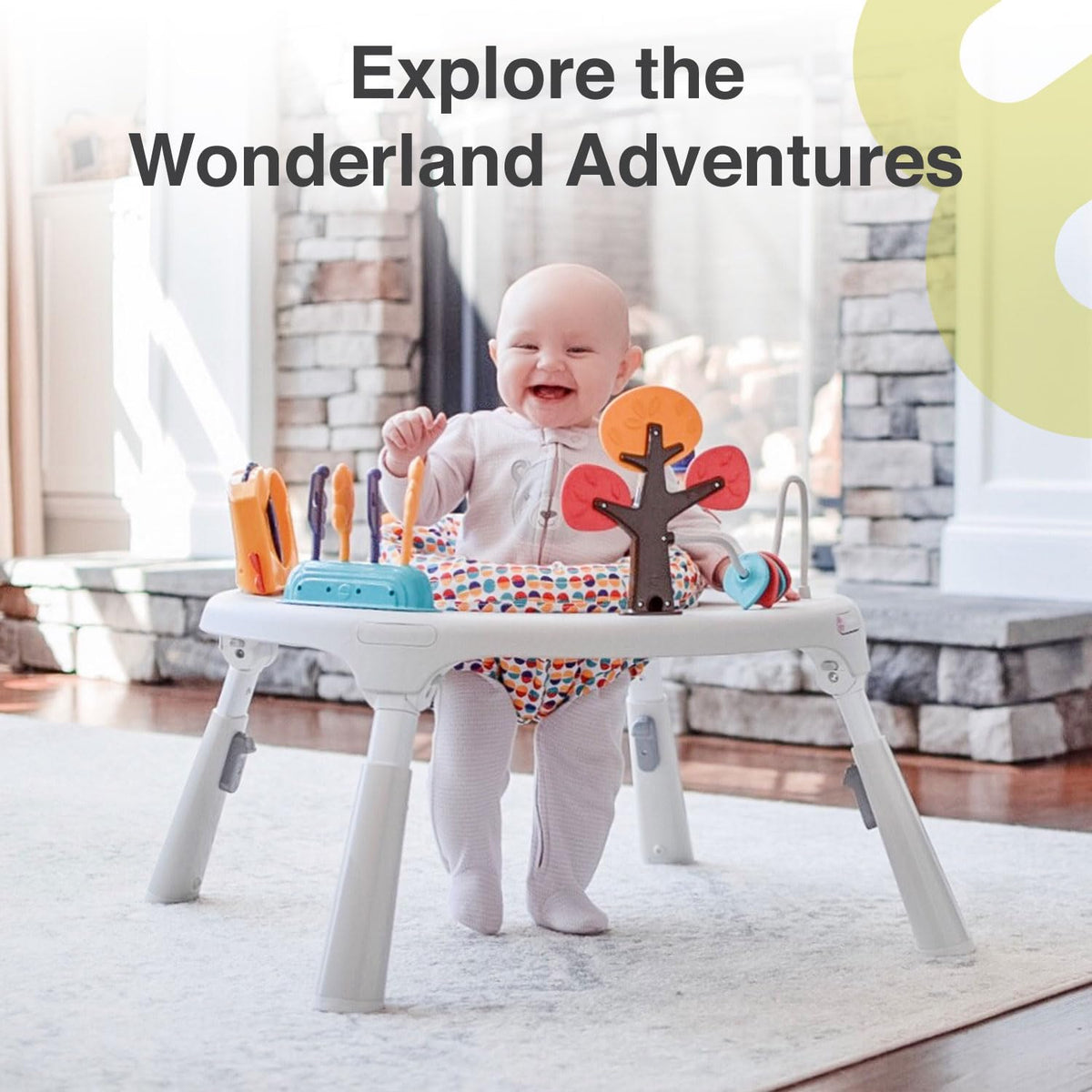 Convertible 3-in-1 Baby Activity Center & Play Table V91666