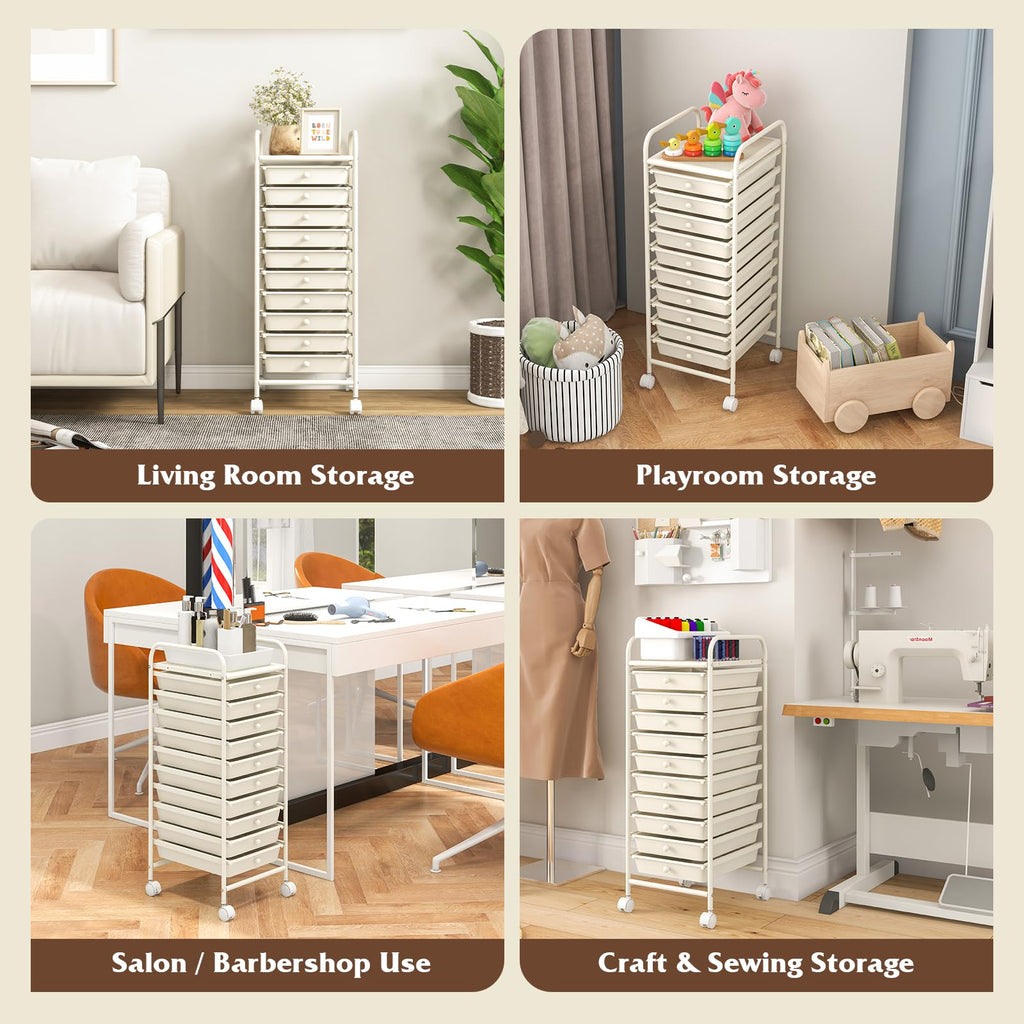 10 Drawer Storage Cart X983272
