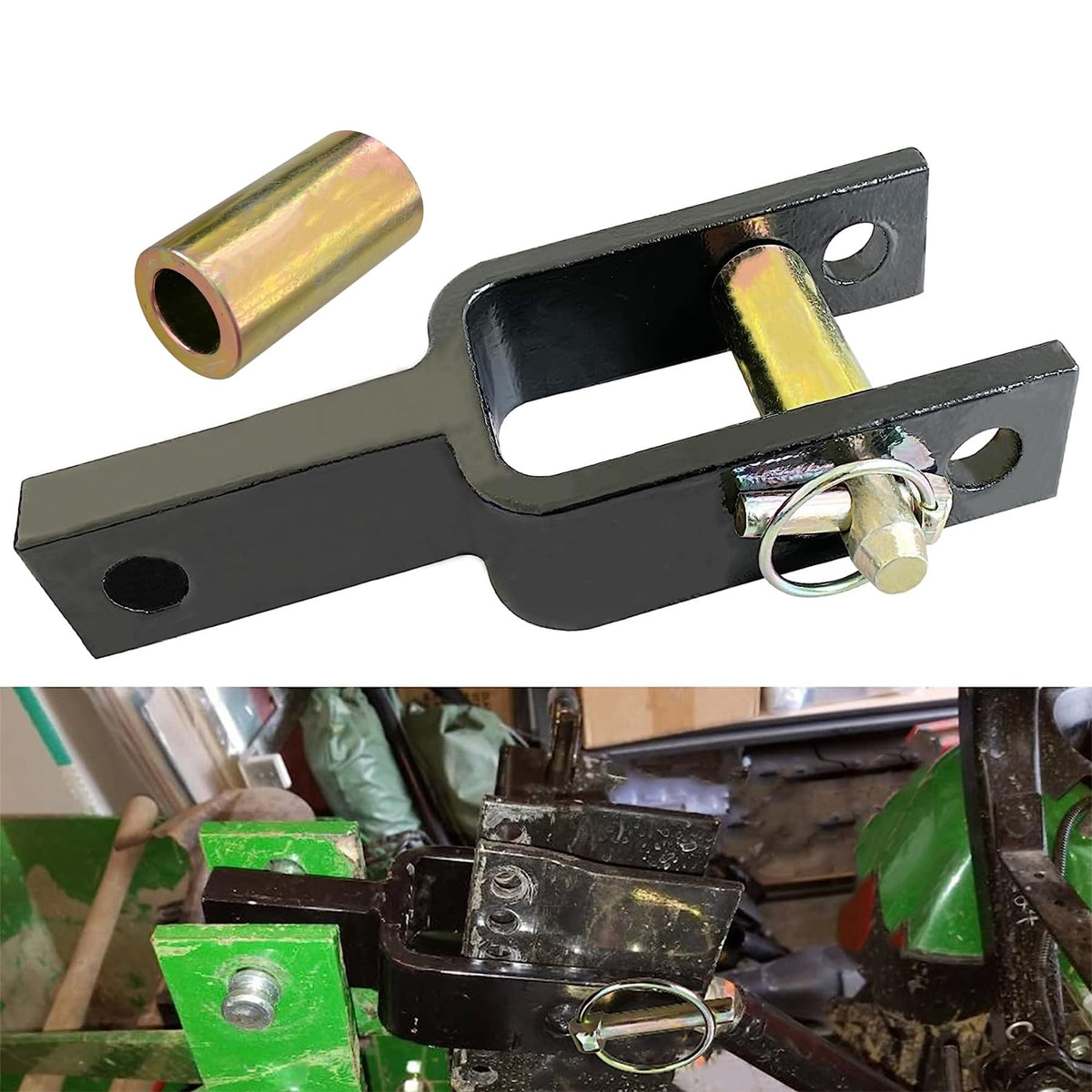 Quick Hitch Adapter with Adapter Sleeve Heavy Steel E64419