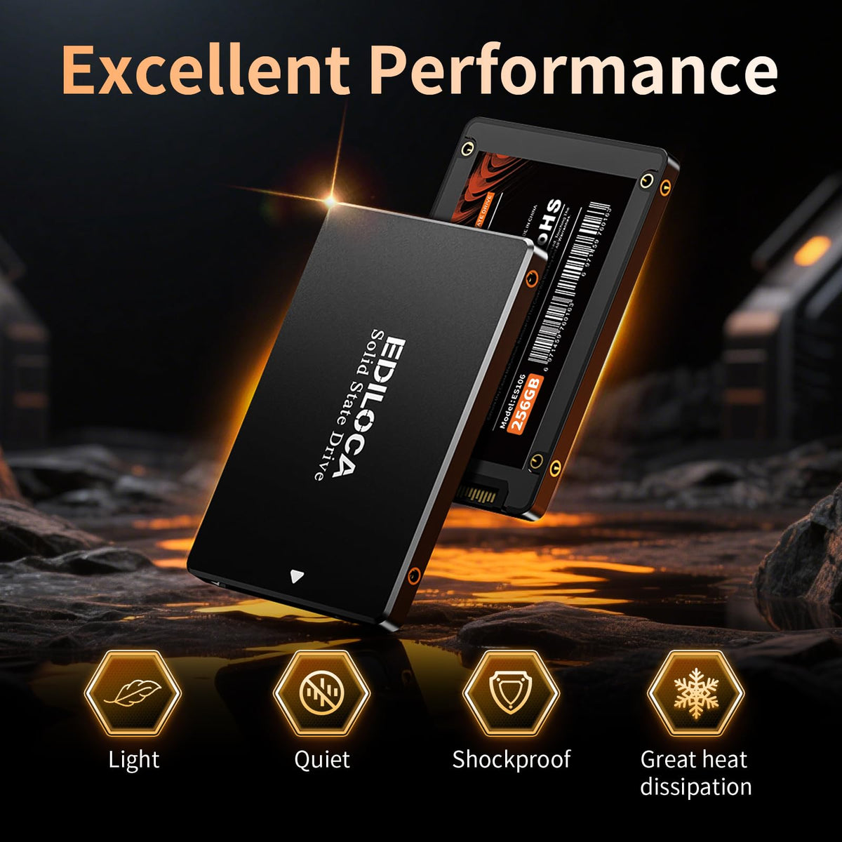 256GB 2.5" SATA III Internal Solid State Drive U4486