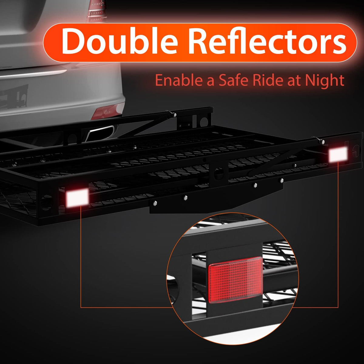 Hitch Cargo Carrier with Ramp R225402