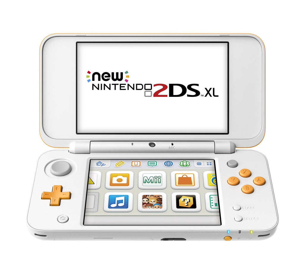 White Orange 2DS XL Console P854599