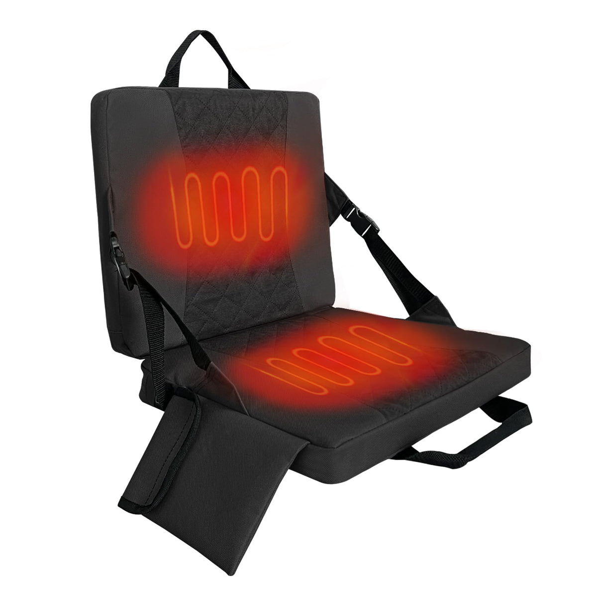Warm Seat Cushion with Back Support R7314