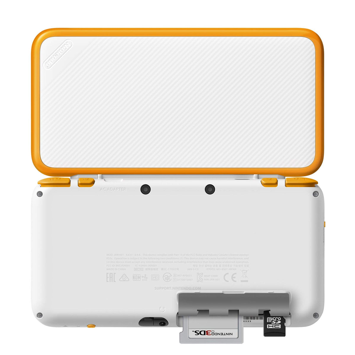 White Orange 2DS XL Console P854599