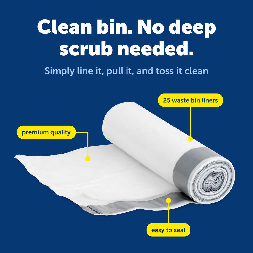 25 Count Litter Box Waste Bin Liners N245