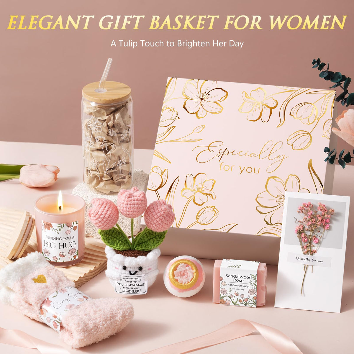 Self Care Spa Gift Basket Set O82686