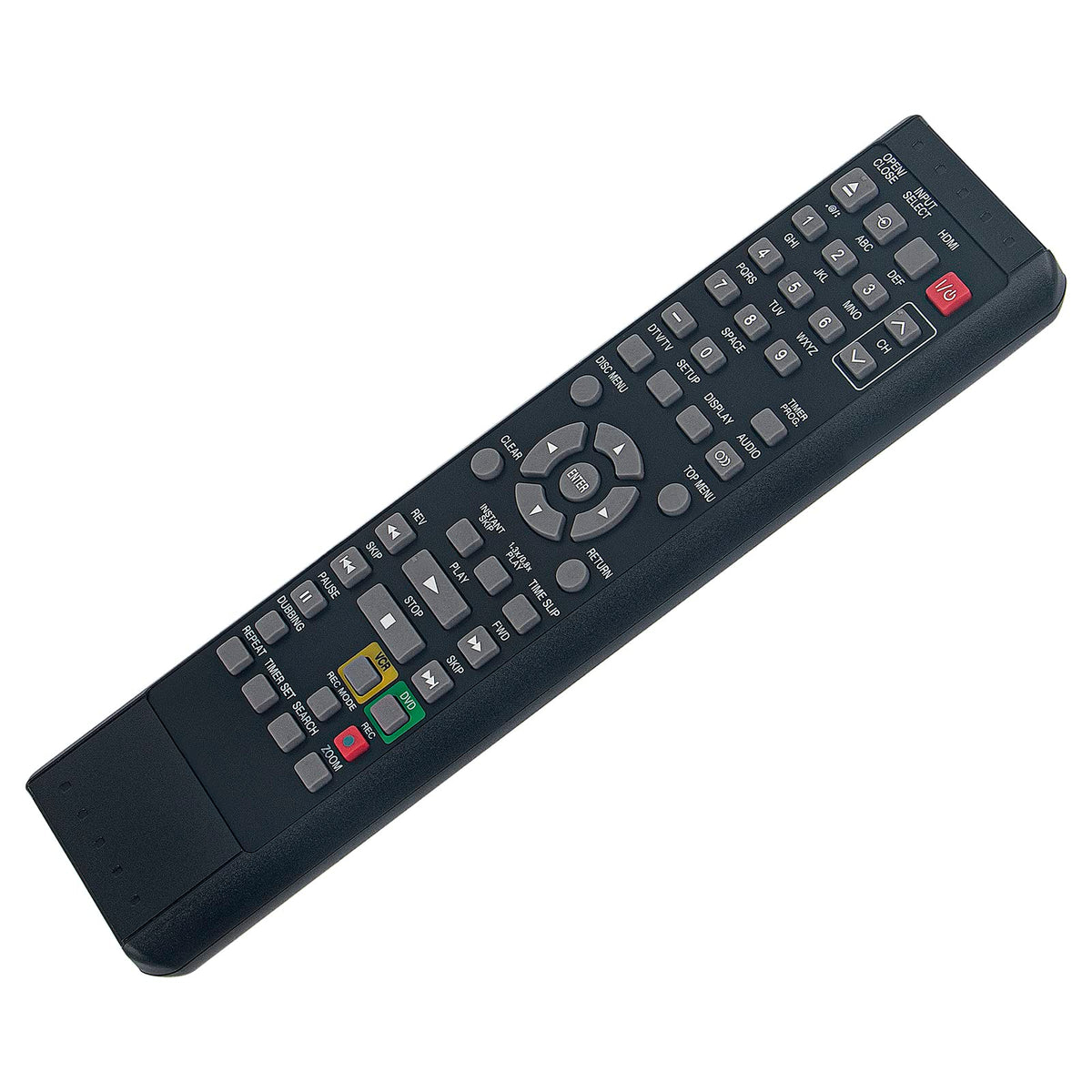 Replace Remote Control for DVD VCR Combo Player V43891