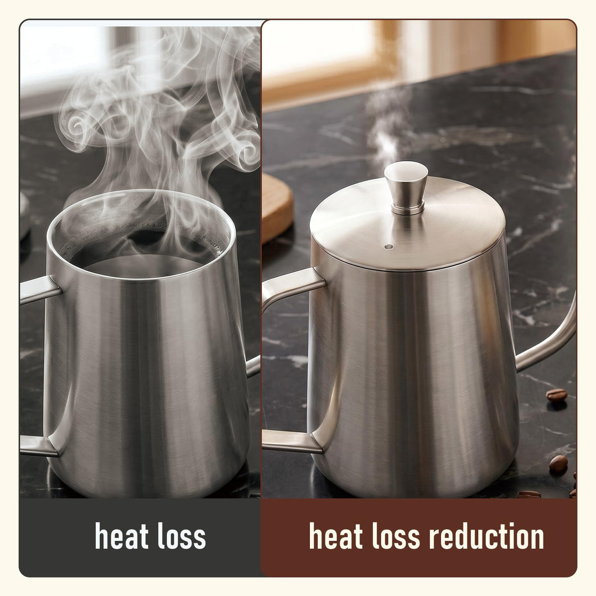 20 oz Stainless Steel Pour Over Kettle Y55689