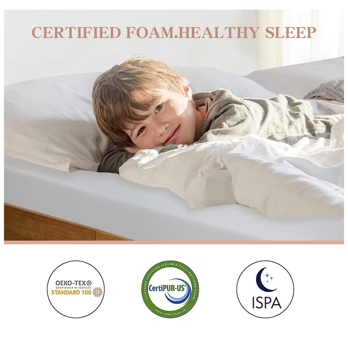 5 inch Gel Memory Foam Twin Mattress W867
