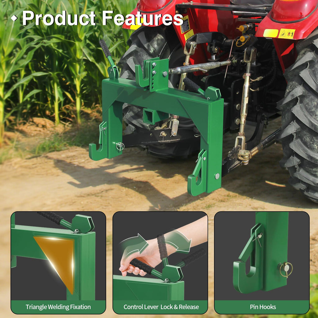 3-Point Quick Hitch with 2" Receiver B5415