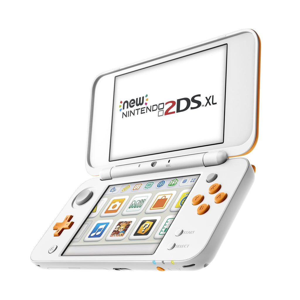 White Orange 2DS XL Console P854599