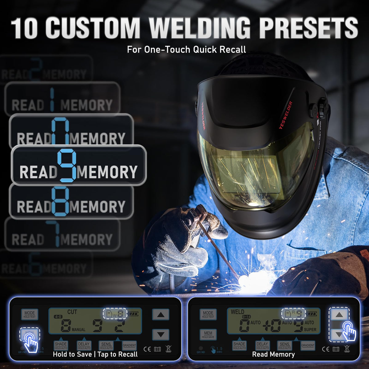 Auto-Shade Welding Helmet R5234
