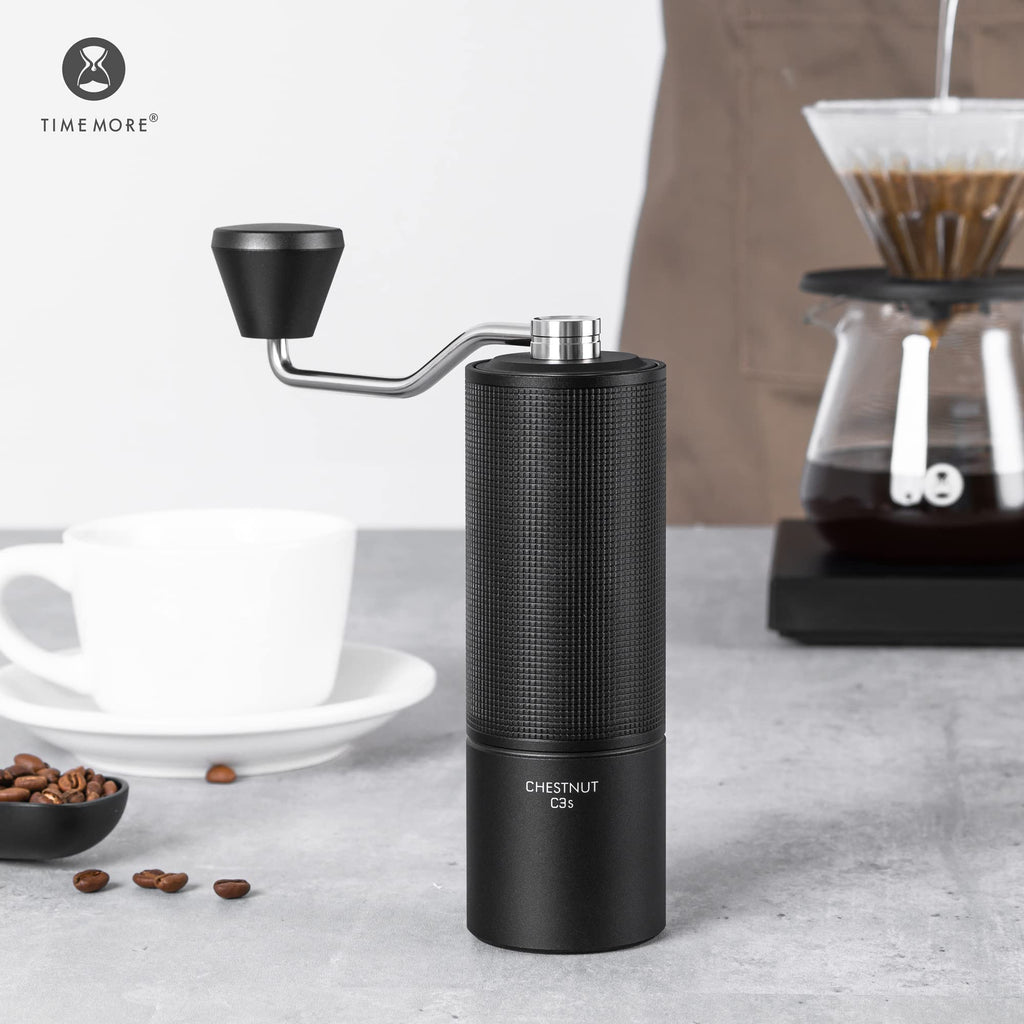 Manual Coffee Grinder with Adjustable Grind Setting Stainless Steel Conical Burr A437493