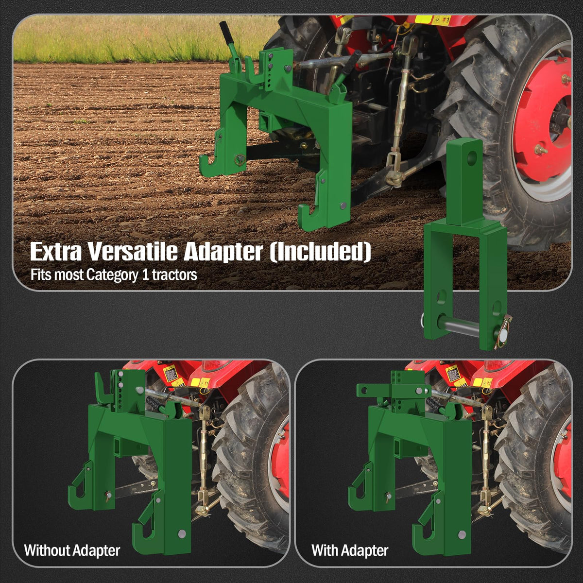 3-Point Quick Hitch with 2" Receiver B5415