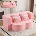 Pink Convertible Sofa Bed T853