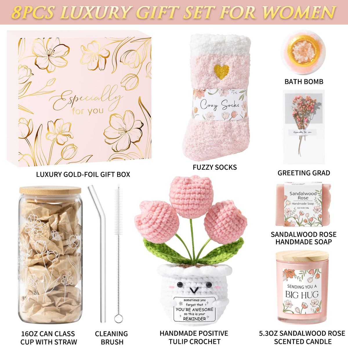 Self Care Spa Gift Basket Set O82686
