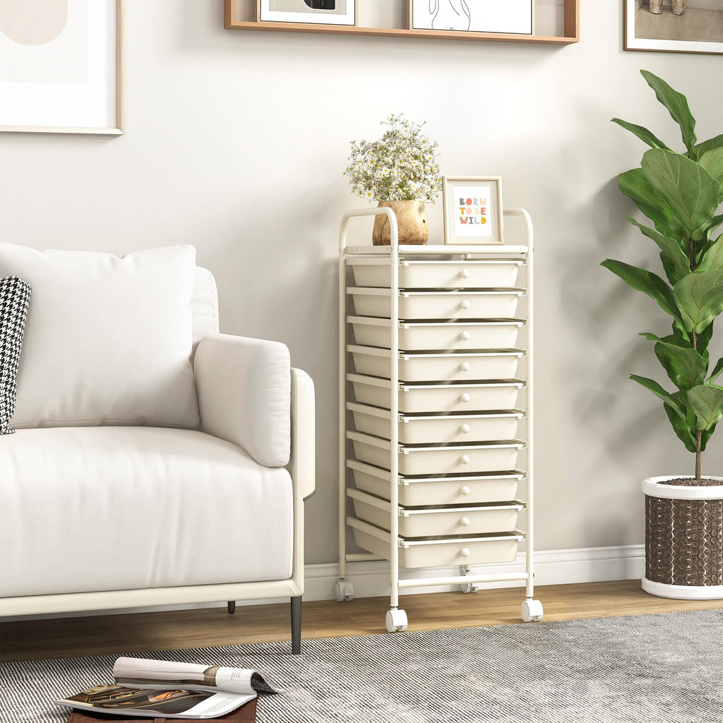 10 Drawer Storage Cart X983272