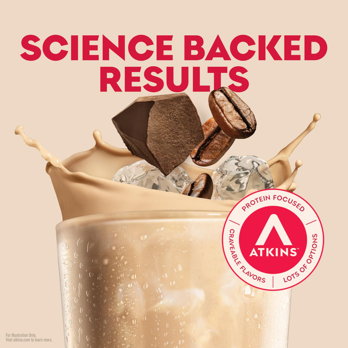 High Protein Mocha Latte Iced Coffee Shake, 12 Count A9425