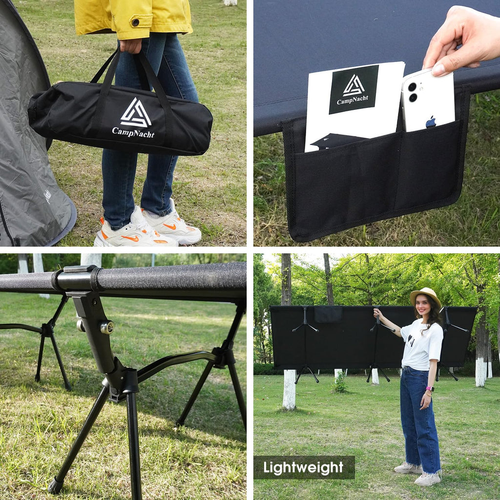 Ultralight Aluminium Camping Cot A386