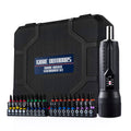 Torque Screwdriver Wrench Set 10-70 Inch Pounds with T-bar Handle, 40 Hex Bits, 1/4" Socket, Black T6905