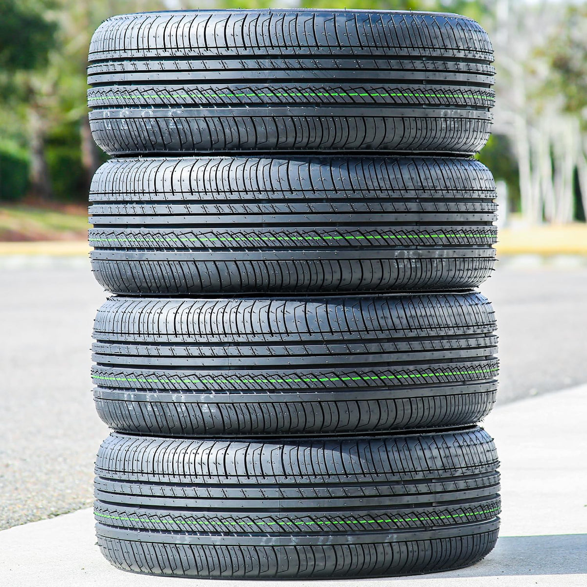 All-Season Touring Radial Tire 205/65R15 94V Black Side Wall L589853