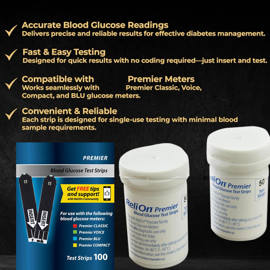 Blood Glucose Test Strips 100 ct K86670