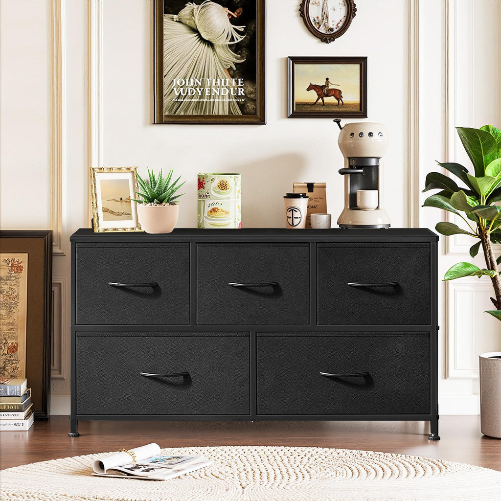 5 Drawer Fabric Dresser V990775