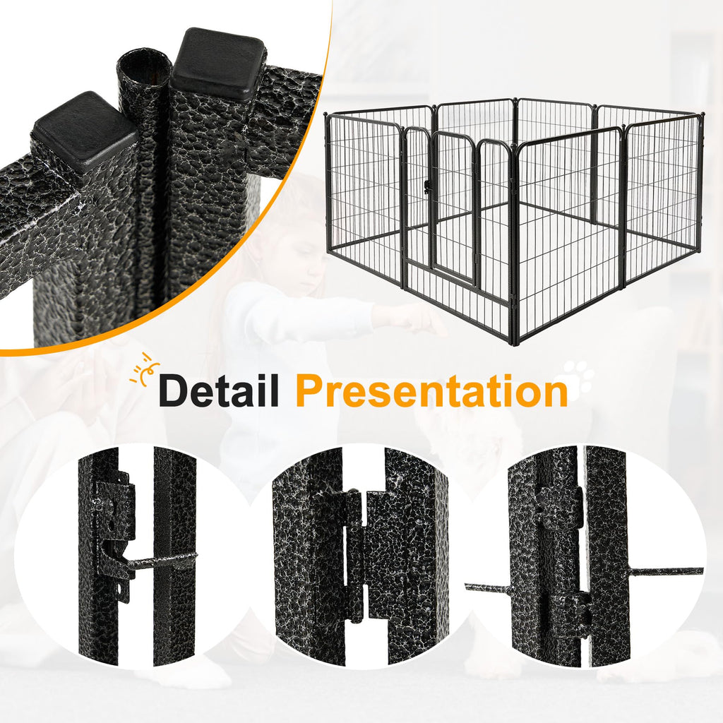 Heavy Duty 16 Panel Metal Pet Playpen H807190