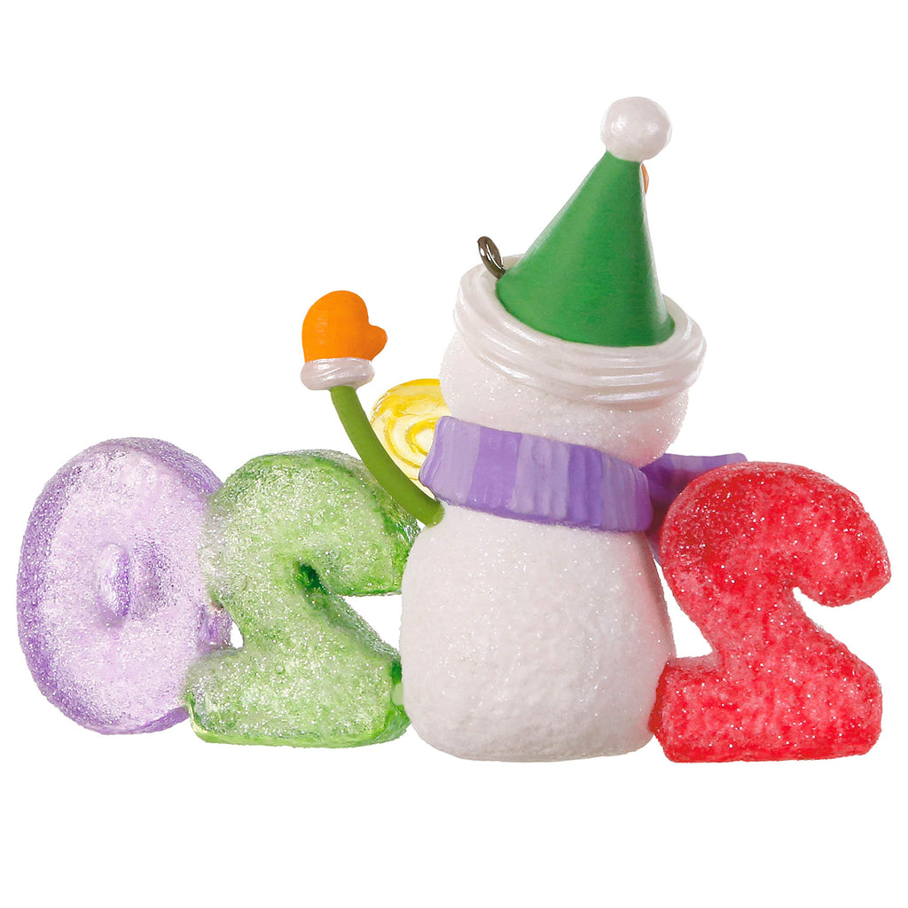 Plastic Christmas Ornament 2020 Year-Dated B14663