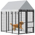 Large Dog Kennel Outdoor with Roof R1302