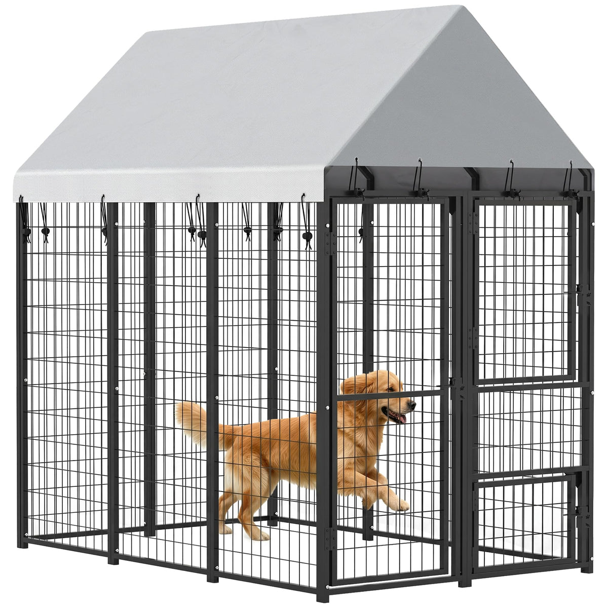 Large Dog Kennel Outdoor with Roof R1302