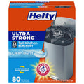 13 Gal Black Kitchen Trash Bags 80ct I76564