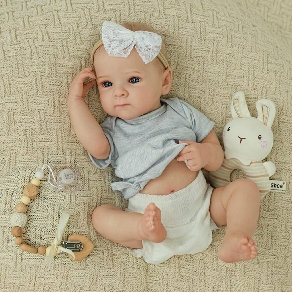 20 Inch Lifelike Full Vinyl Body Girl Baby Dolls Y797