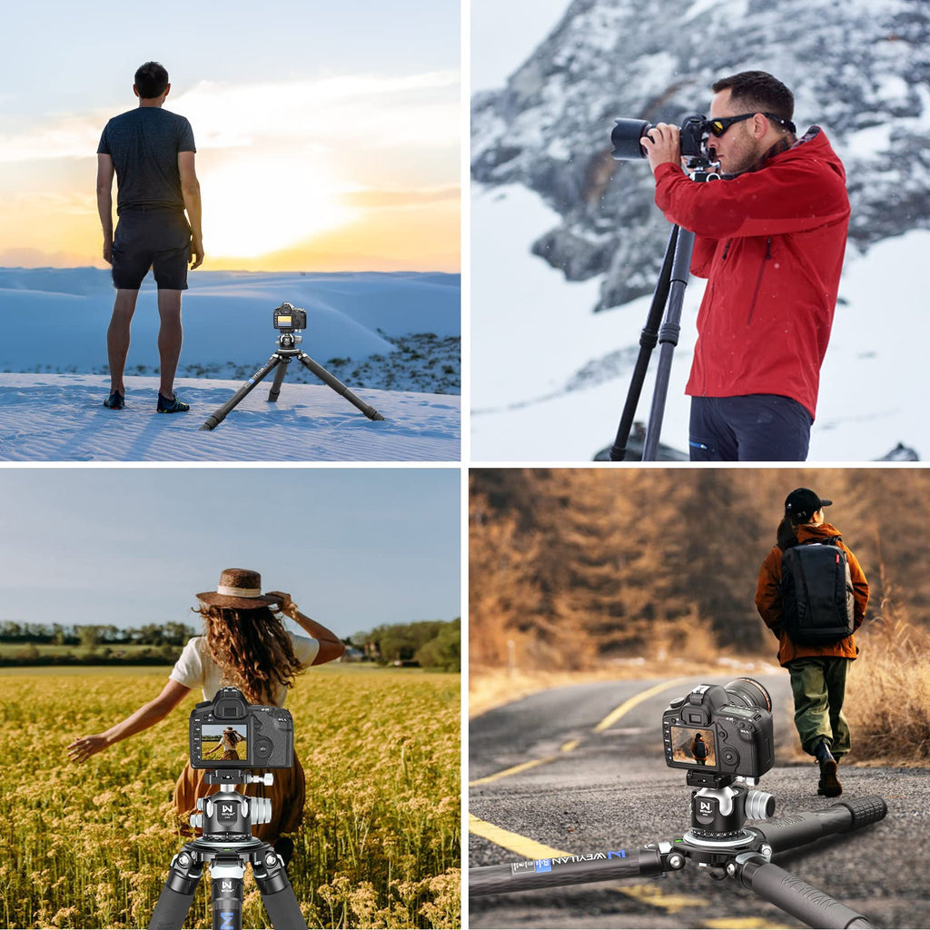 Carbon Fiber Tripod with 75mm Bowl and Adapter H557518