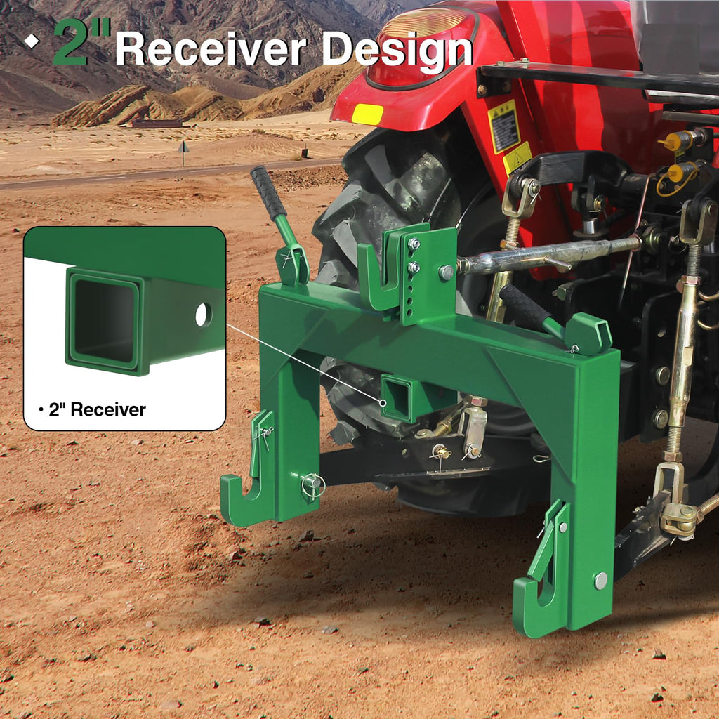 3-Point Quick Hitch with 2" Receiver B5415