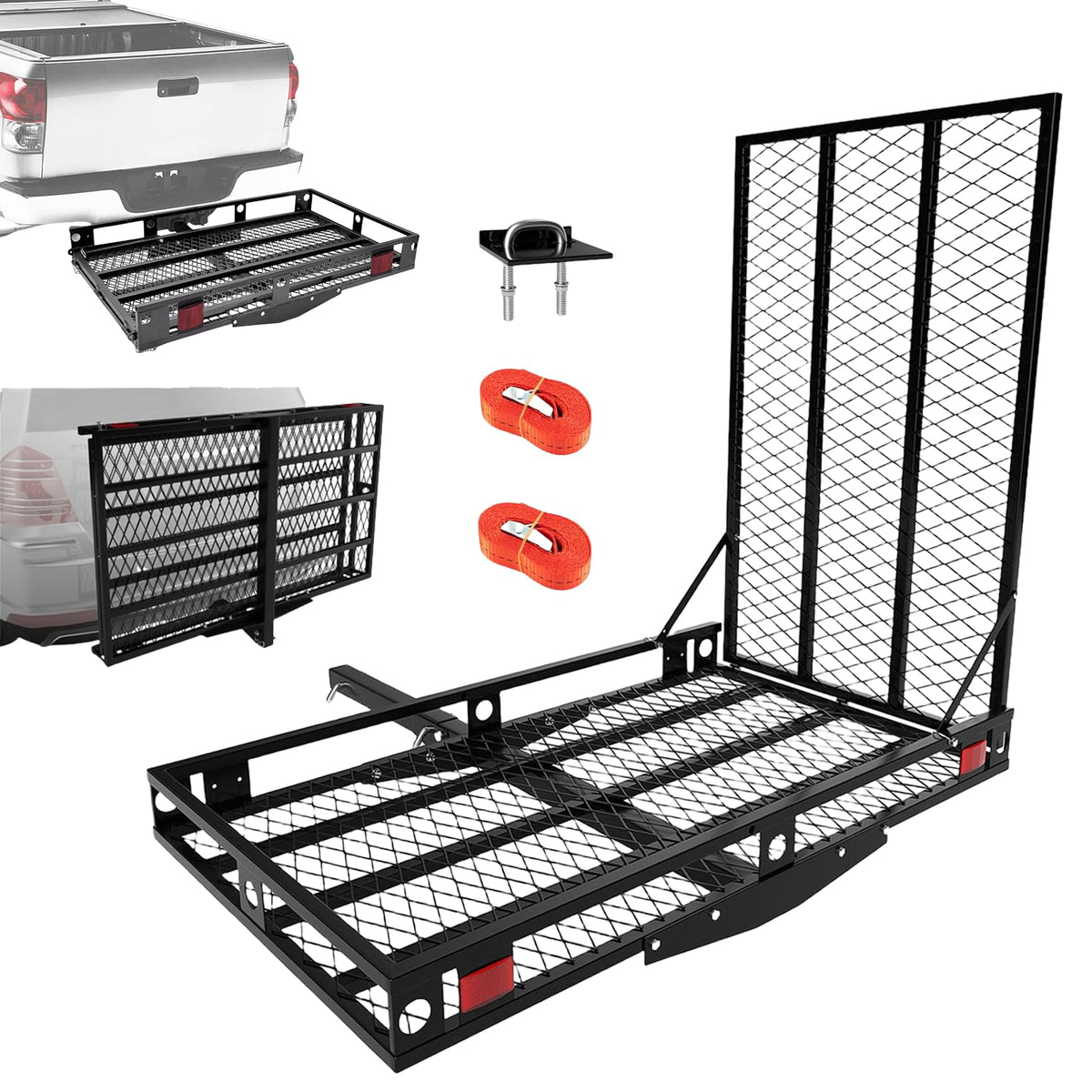 Hitch Cargo Carrier with Ramp R225402